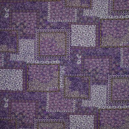 VISCOSE RADIANCE DIGITAAL PATCHWORK PAARS (hover)