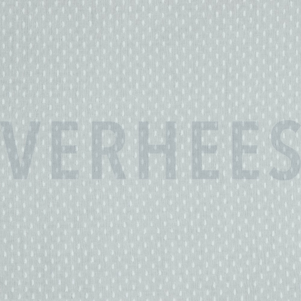 DOBBY DOTS WHITE
