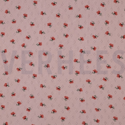 POINTOILLE FLEURS ROSE ANCIEN (hover)