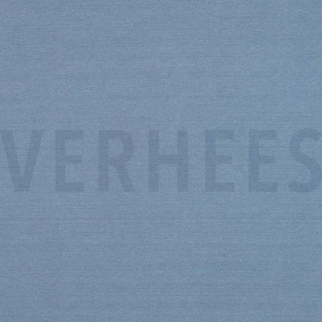 DENIM FRENCH TERRY GEBLEICHT