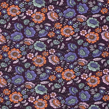 JERSEY BLUMEN DUNKELVIOLETT (hover)