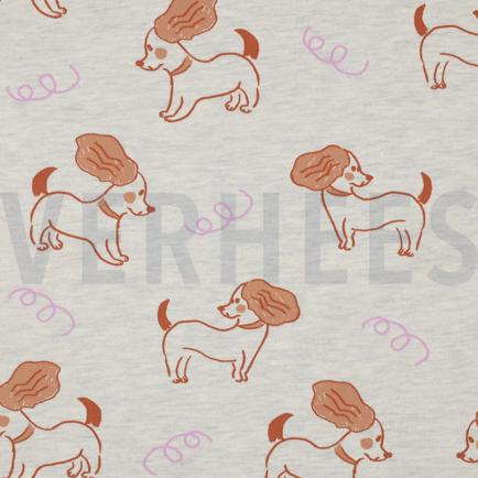 SWEAT MELIERT HUNDE ECRU MELIERT (hover)