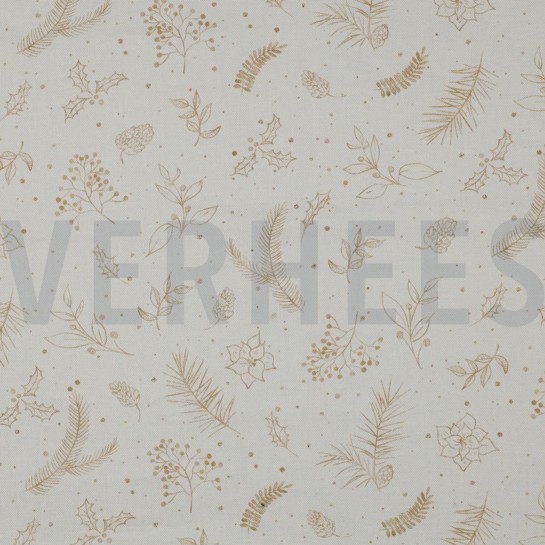 CANVAS DIGITAAL KERSTMIS HUIZEN GEBROKEN WIT #7