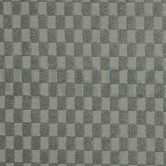 COTON ÉPONGE TRICOT CARREAUX VERT #7