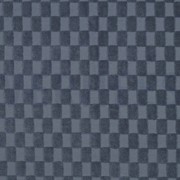 BAUMWOLLE FROTTEE GESTRICKT KAROS BLAU (thumbnail)