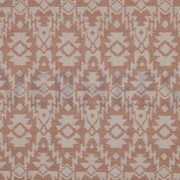DOUBLE GAUZE JACQUARD AZTEC COGNAC (thumbnail)