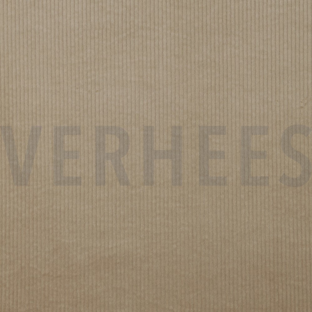 CORDUROY GEWASSEN 6W STRETCH ZAND