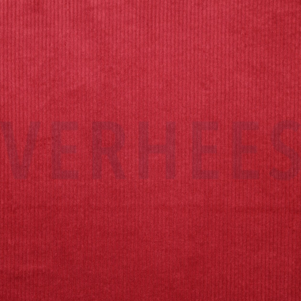 CORDUROY GEWASSEN 6W STRETCH CLARETROOD