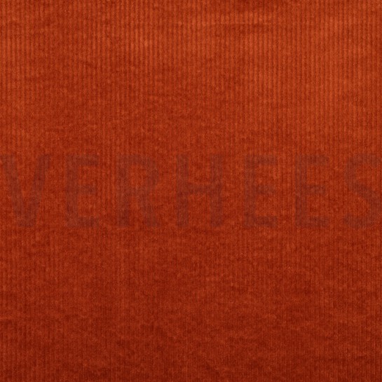 CORD GEWASCHEN 6W STRETCH TERRACOTTA #7