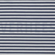 JERSEY YARN DYED STRIPES JEANS (thumbnail)