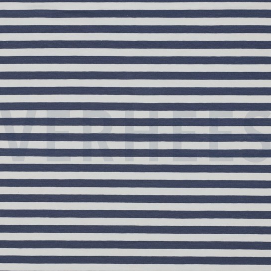 JERSEY YARN DYED STRIPES JEANS #7