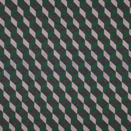 BREISEL JACQUARD GRAFISCH GROEN (hover)