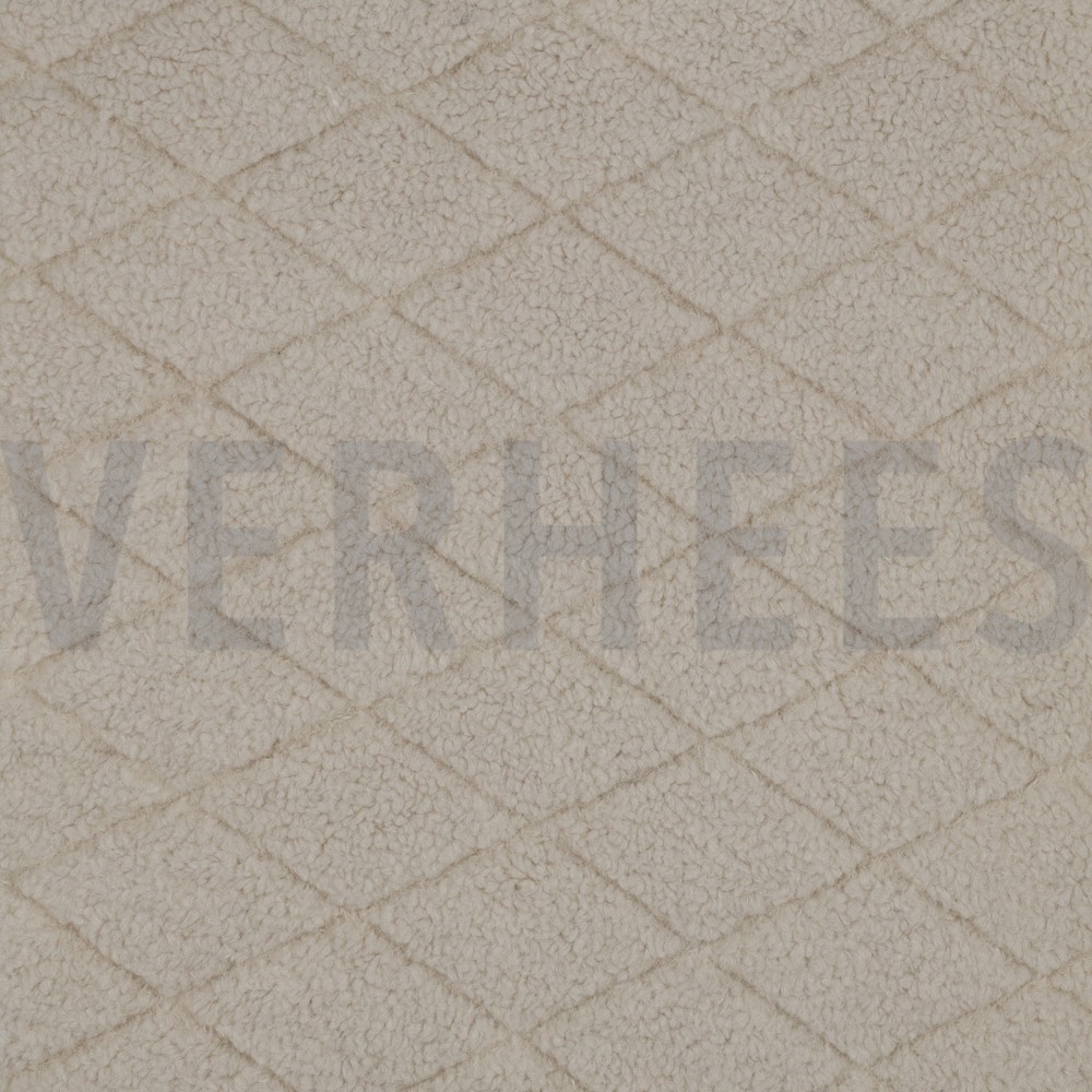 TEDDY JACQUARD DIAMOND BEIGE