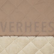 MATELASSÉ FAUX FUR CAPPUCCINO (thumbnail)