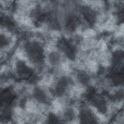 GEWATTEERD DIAMANT MIDNACHTBLAUW (hover)