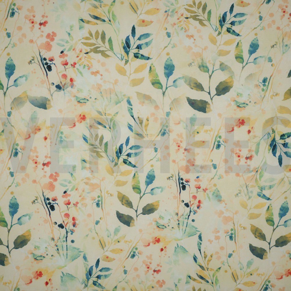 VISKOSE RADIANCE DIGITAL BLÄTTER GELB