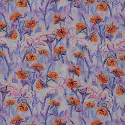 VISCOSE RADIANCE DIGITAAL BLOEMEN PAARS (hover)
