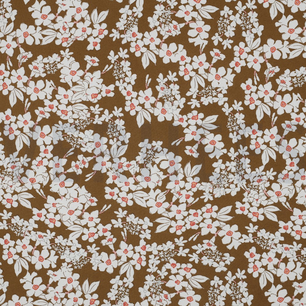 VISCOSE RADIANCE FLOWERS CARAMEL