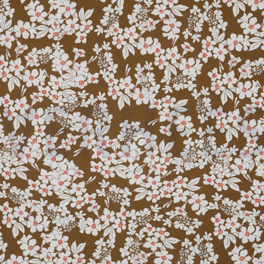 VISCOSE RADIANCE FLOWERS CARAMEL #7