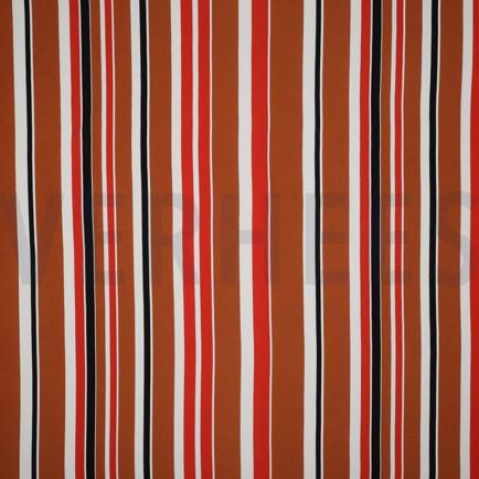 VISKOSE RADIANCE STREIFEN BRAUN (hover)