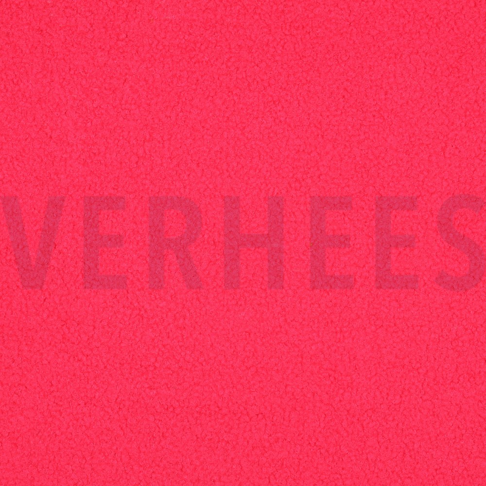TEDDY FLEECE DUBBELZIJDIG ROZE NEON