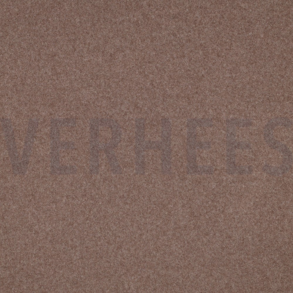 BAUMWOLLE FLEECE GOTS MOCHA