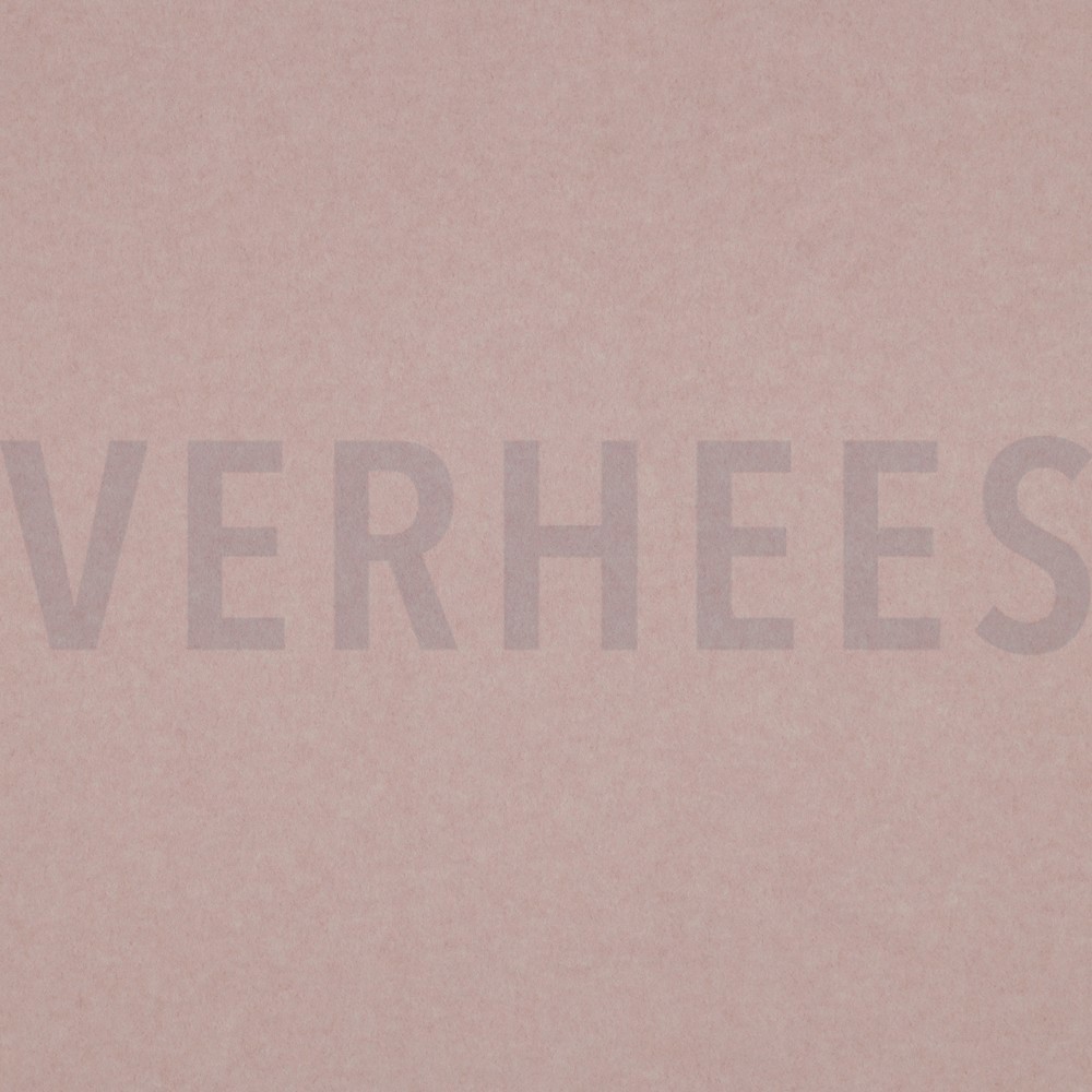 COTTON FLEECE GOTS ROSE MELANGE