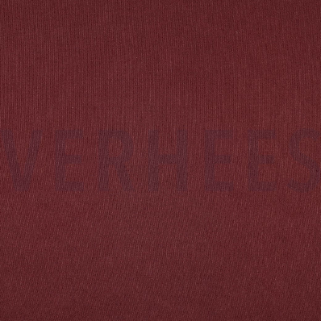 VISKOSE SANDWASH TENCEL™ LYOCELL BORDEAUXROT
