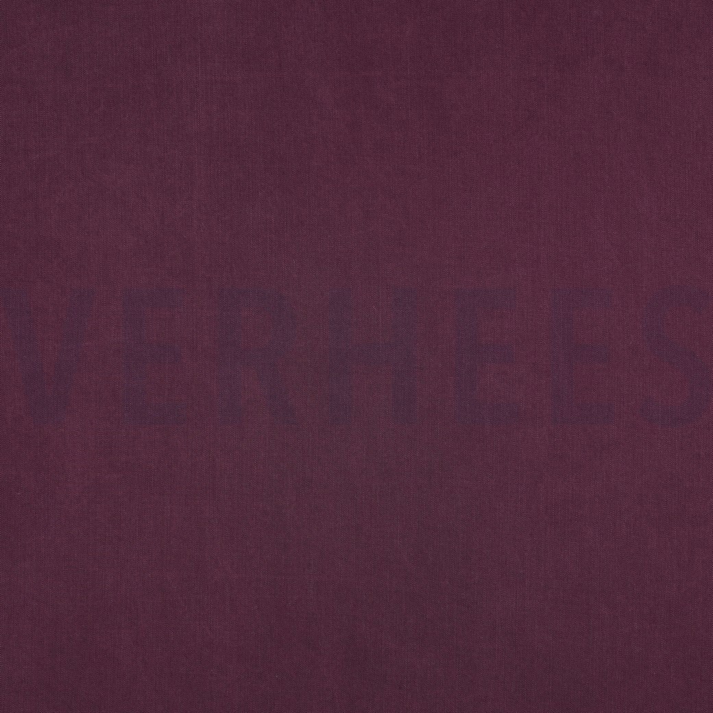 VISCOSE SANDWASH TENCEL™ LYOCELL AUBERGINE