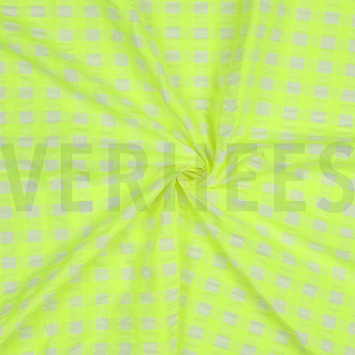 KATOEN GARENGEVERFD NEON RUITEN 