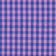 KATOEN GARENGEVERFD RUITEN LAVENDEL/BLAUW (thumbnail)