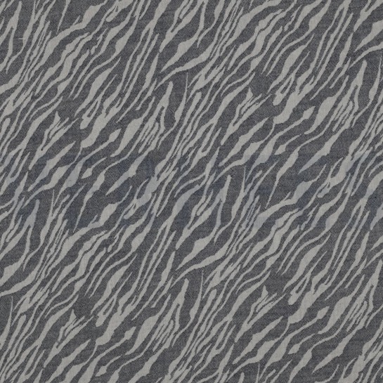 DOUBLE GAUZE JACQUARD DIERENHUID MARINEBLAUW #7