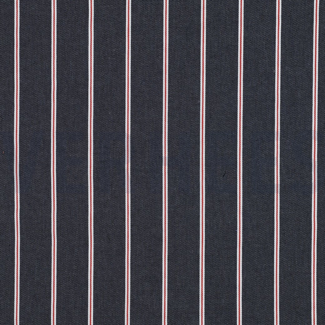 DENIM STREIFEN DUNKELBLAU