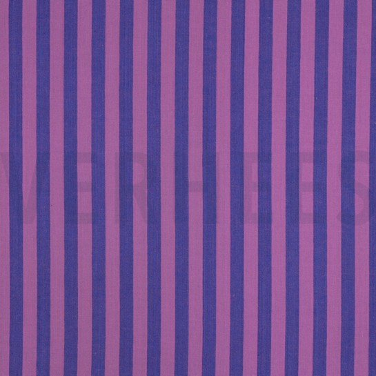 BAUMWOLLE GARNGEFÄRBT STREIFEN LILA/VIOLETT #7
