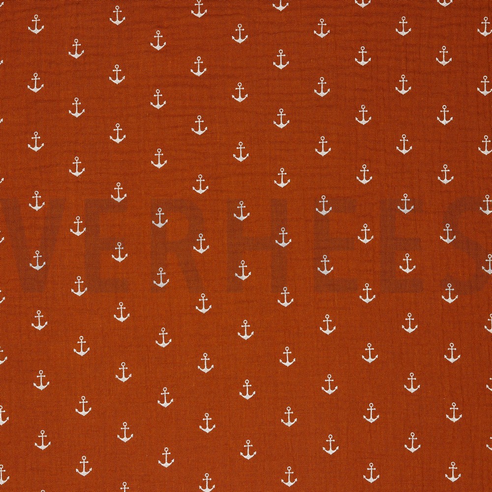 DOUBLE GAUZE ANCHORS RUST