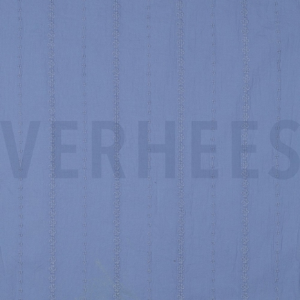 COTTON VOILE EMBROIDERY STRIPES LAVENDER (hover)