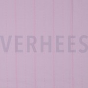 KATOEN VOILE EMBROIDERY STREPEN LILA (thumbnail)