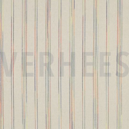 LEINEN VISKOSE STREIFEN MEHRFARBIG (hover)