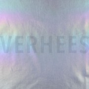 KATOEN STREPEN REGENBOOG FOLIE LICHTBLAUW (thumbnail)