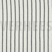 DOUBLE GAUZE YARN DYED STRIPES NAVY (thumbnail)