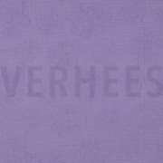 DOUBLE GAUZE EMBROIDERY BLOEMEN LILA (thumbnail)