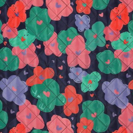 STEPPED FLOWERS NAVY (hover)