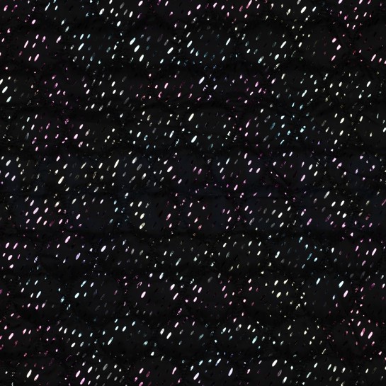 STEPPED FOIL SEQUINS BLACK #7