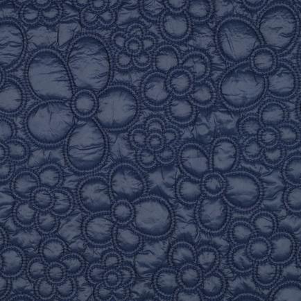 STEPPED FLOWERS NAVY (hover)