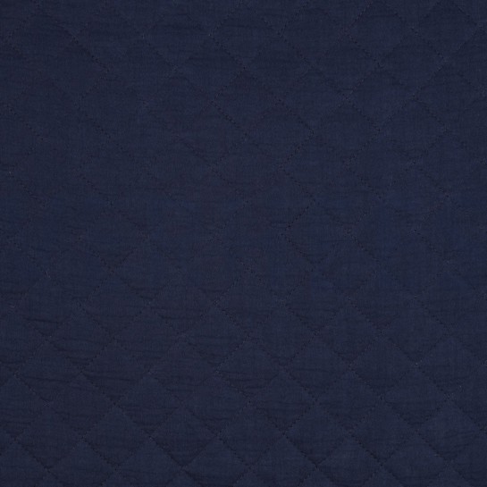 DOUBLE GAUZE QUILT MARINEBLAUW #7