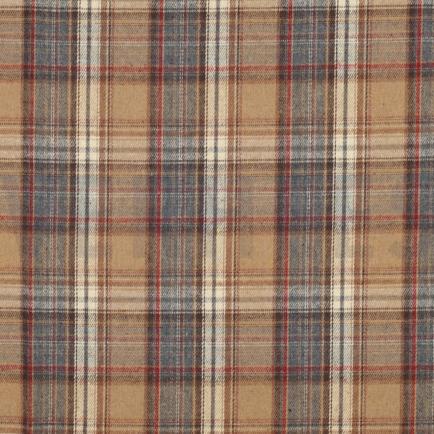 BRUSHED YARN DYED CHECKS BEIGE (hover)
