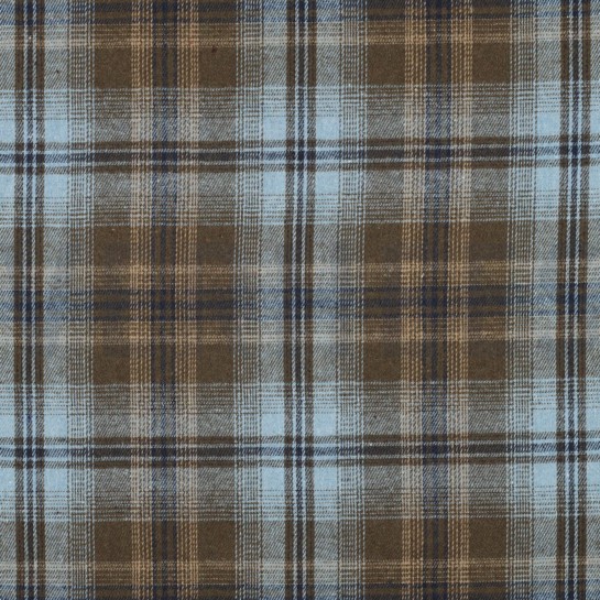 BRUSHED YARN DYED CHECKS BLUE #7