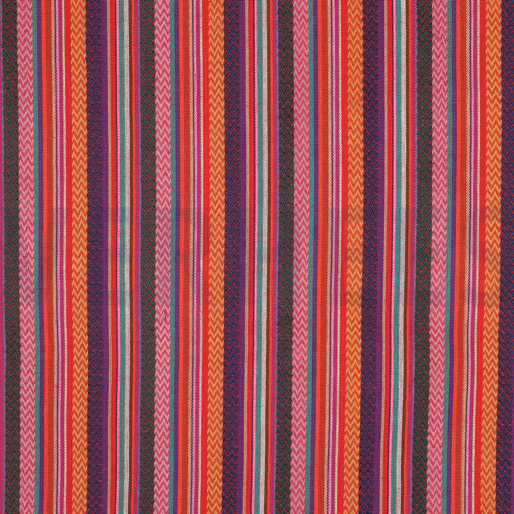 GARENGEVERFD STREPEN JACQUARD MULTI