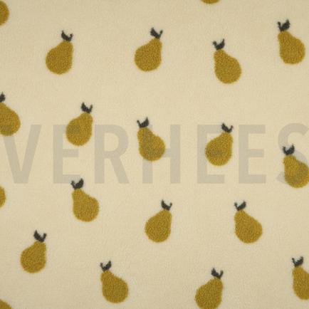 TEDDY JACQUARD PEARS OLD LIME (hover)