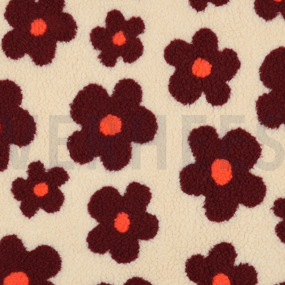 TEDDY JACQUARD FLEURS BEIGE